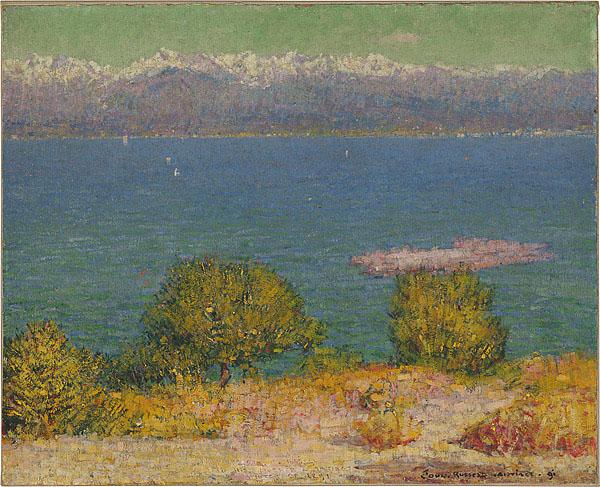 John Peter Russell Landscape, Antibes Spain oil painting art